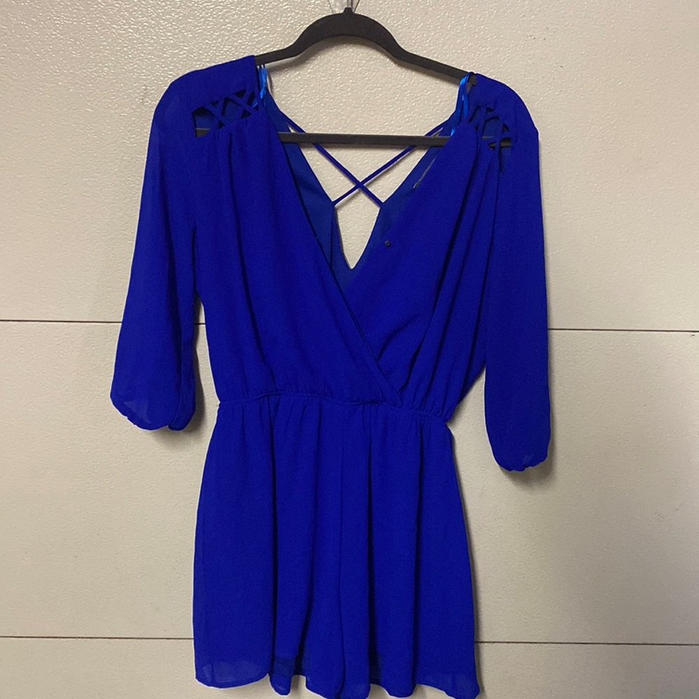 Rags to Wishes dress/ Romper